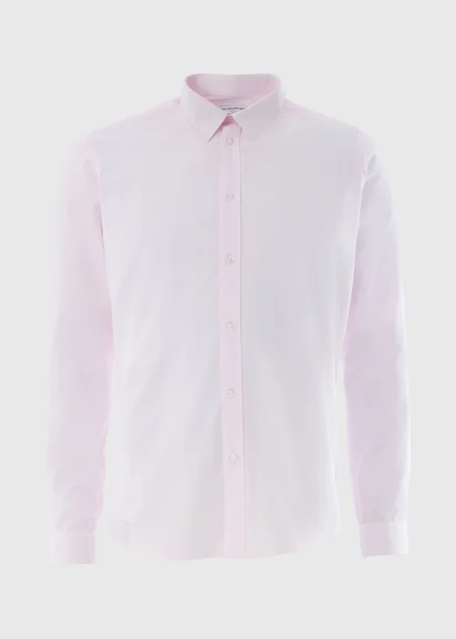 Taylor & Wright Pink Slim Fit Shirt - S Image 4