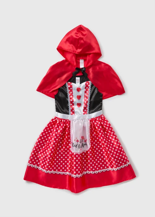 Kids Red Riding Hood Costume (3-8yrs) - 3-4 Yrs Image 1