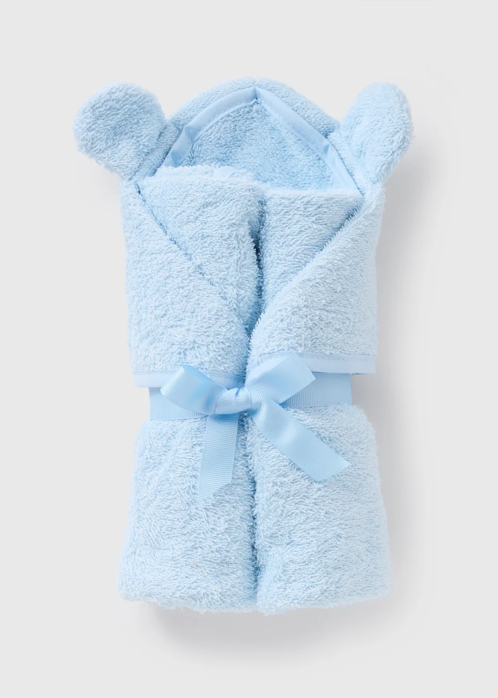 Blue Bear Hooded Towel - One Size Image 1