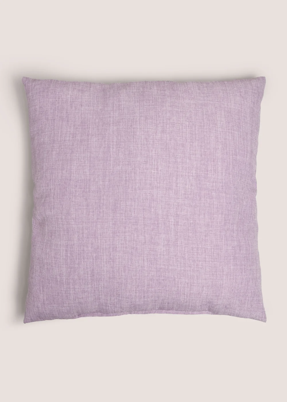 Lilac Linen Look Cushion Image 1