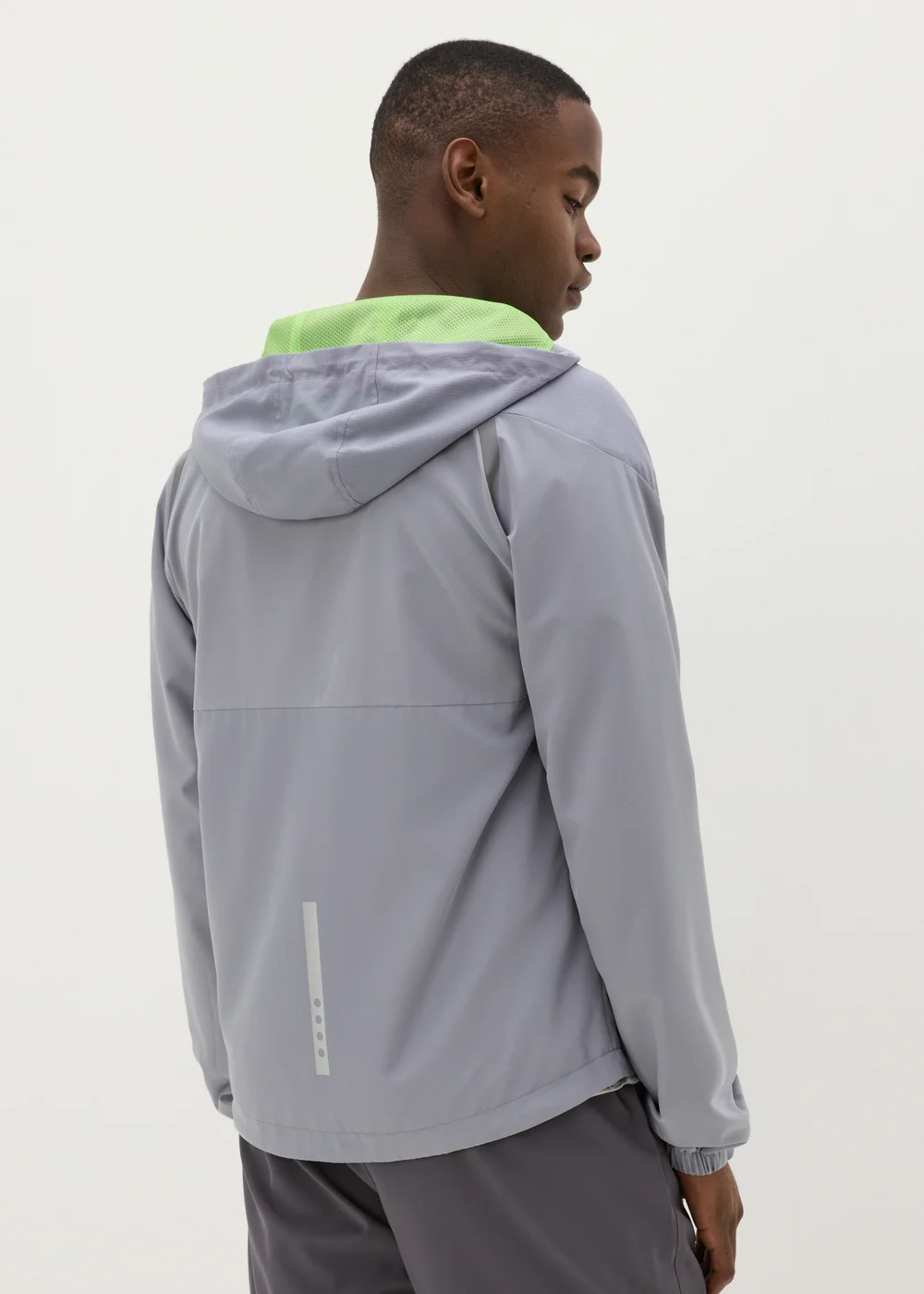 Souluxe Grey Running Jacket - S Image 3
