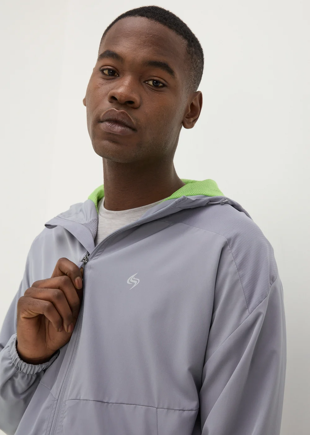 Souluxe Grey Running Jacket - S Image 2