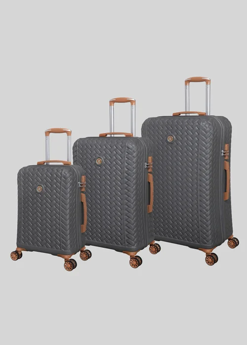 IT Luggage Grey Hardshell Suitcase - Cabin Image 1