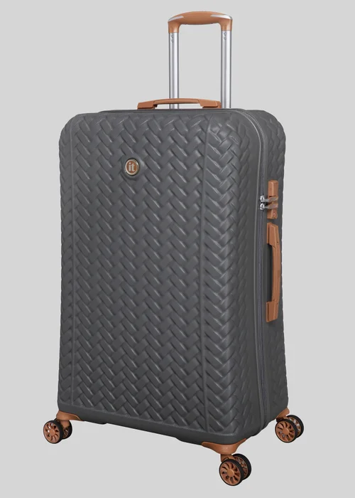 IT Luggage Grey Hardshell Suitcase - Cabin Image 2