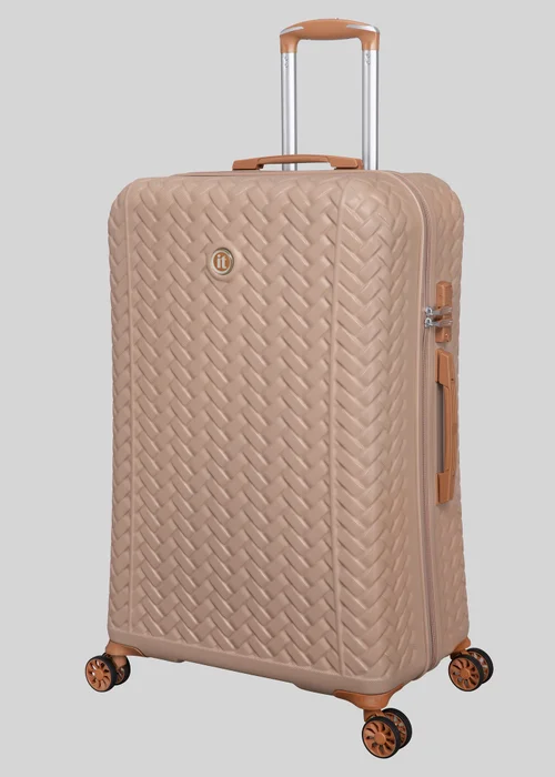 IT Luggage Brown Hardshell Suitcase - Cabin Image 2