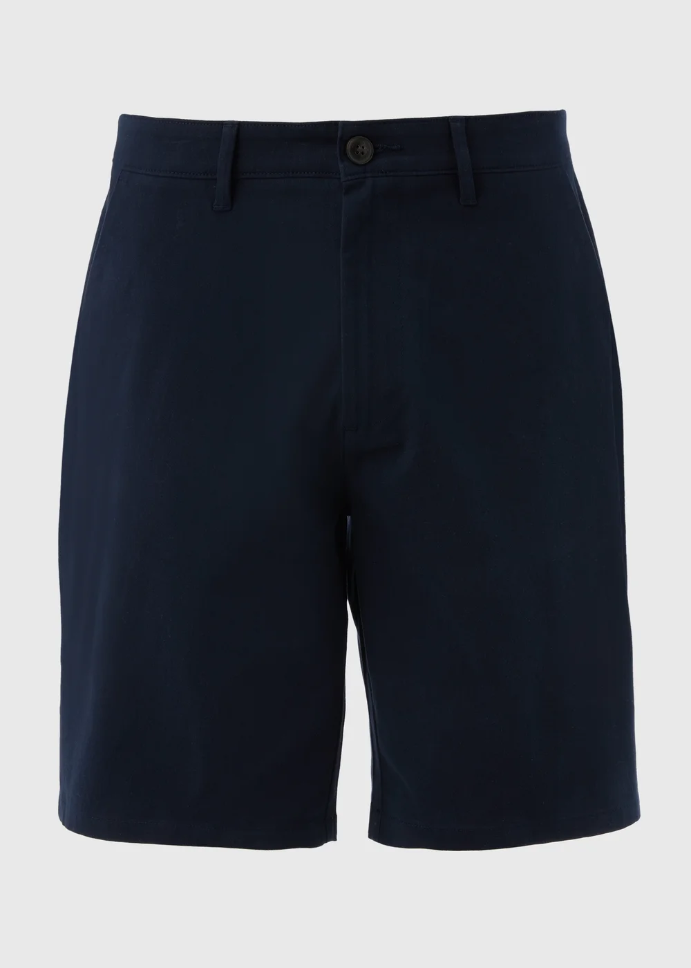 Navy Straight Fit Chino Shorts - 30 Image 4