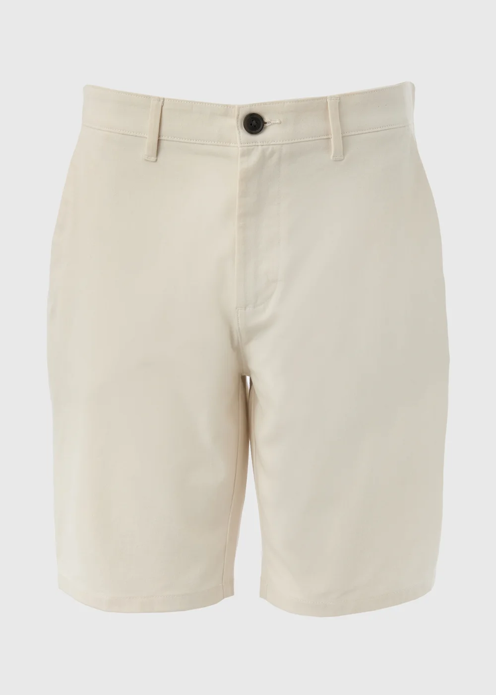Ecru Slim Fit Chino Shorts - 30 Image 4