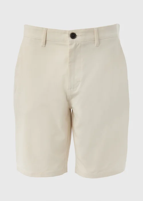 Ecru Slim Fit Chino Shorts - 30 Image 4