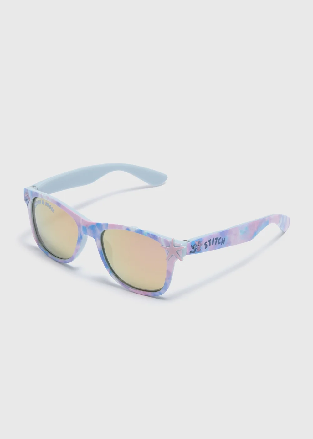 Disney Kids Purple Stitch Sunglasses - One Size Image 1