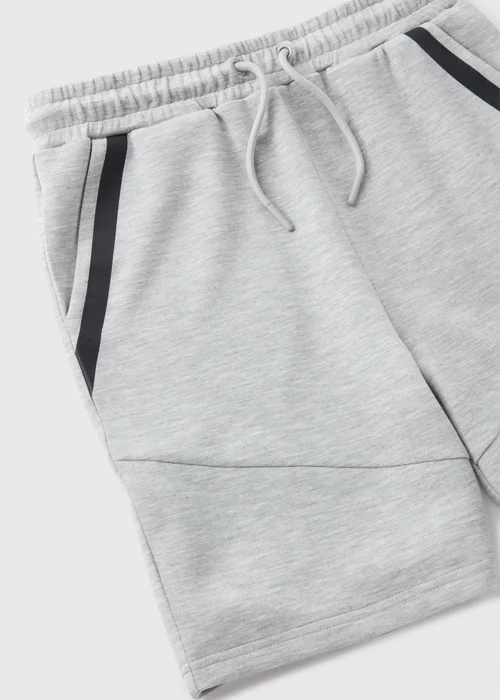Boys Grey Sports Jogger Shorts (7-15yrs) - 8 Yrs Image 2