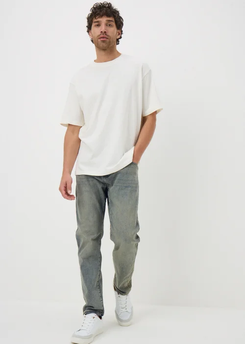 Green Wash Slim Fit Jeans - 30 R Image 1