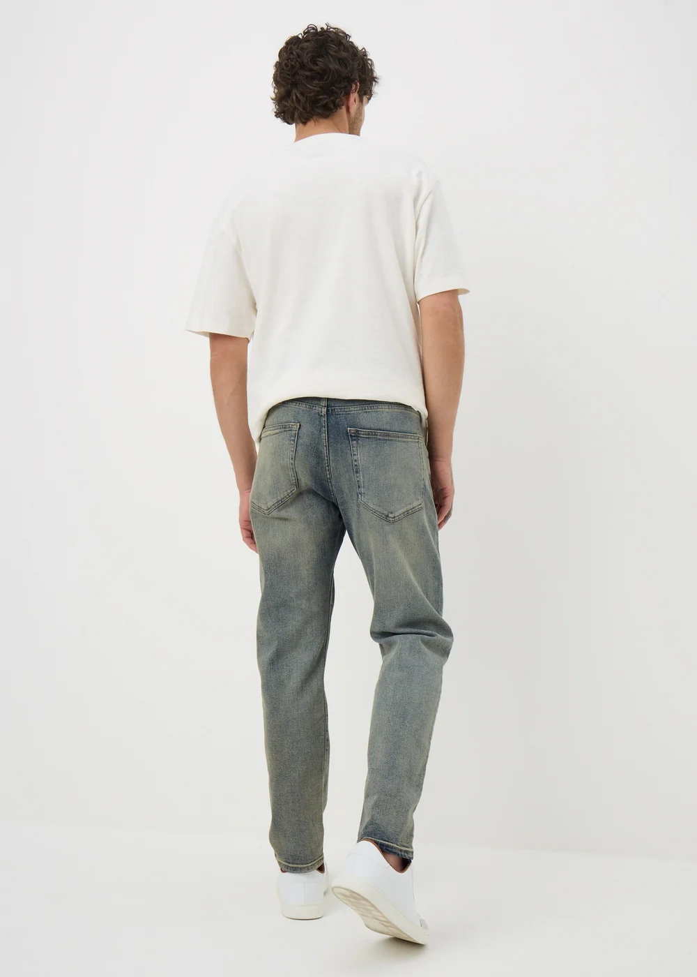 Green Wash Slim Fit Jeans - 30 R Image 2