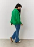 In The Style Jac Jossa Green Paris Sweatshirt - Size 8 Image 3