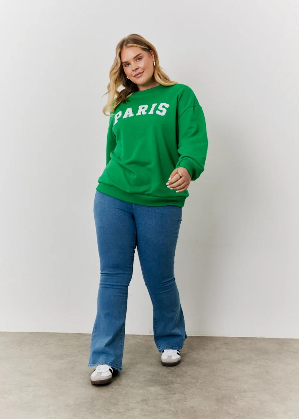 In The Style Jac Jossa Green Paris Sweatshirt - Size 8 Image 6