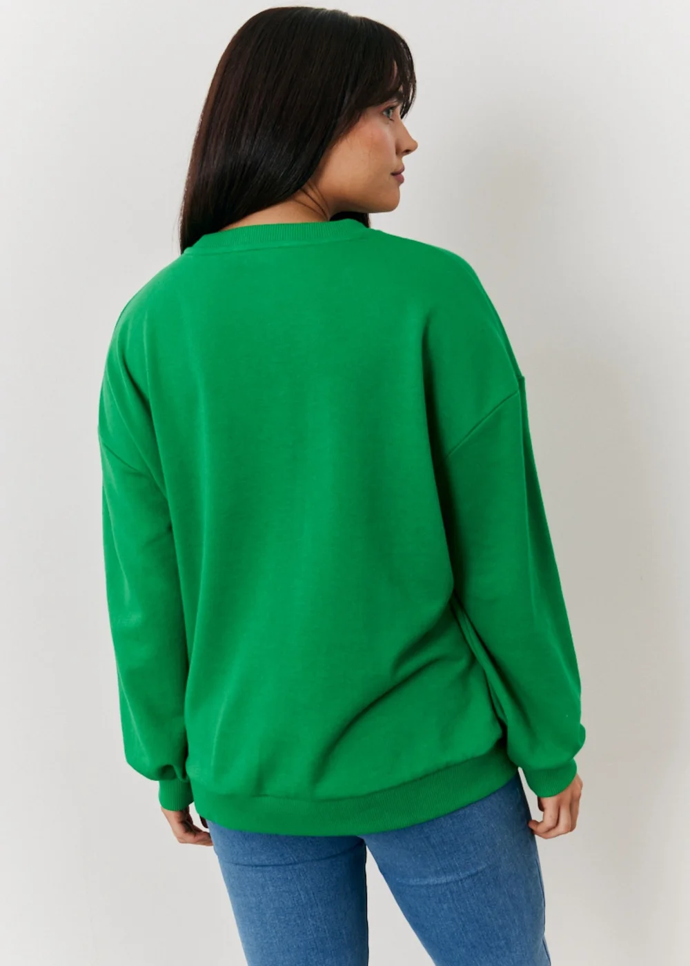 In The Style Jac Jossa Green Paris Sweatshirt - Size 8 Image 4