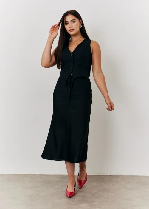 In The Style Jac Jossa Black Tailored Waistcoat - 8 Image 2