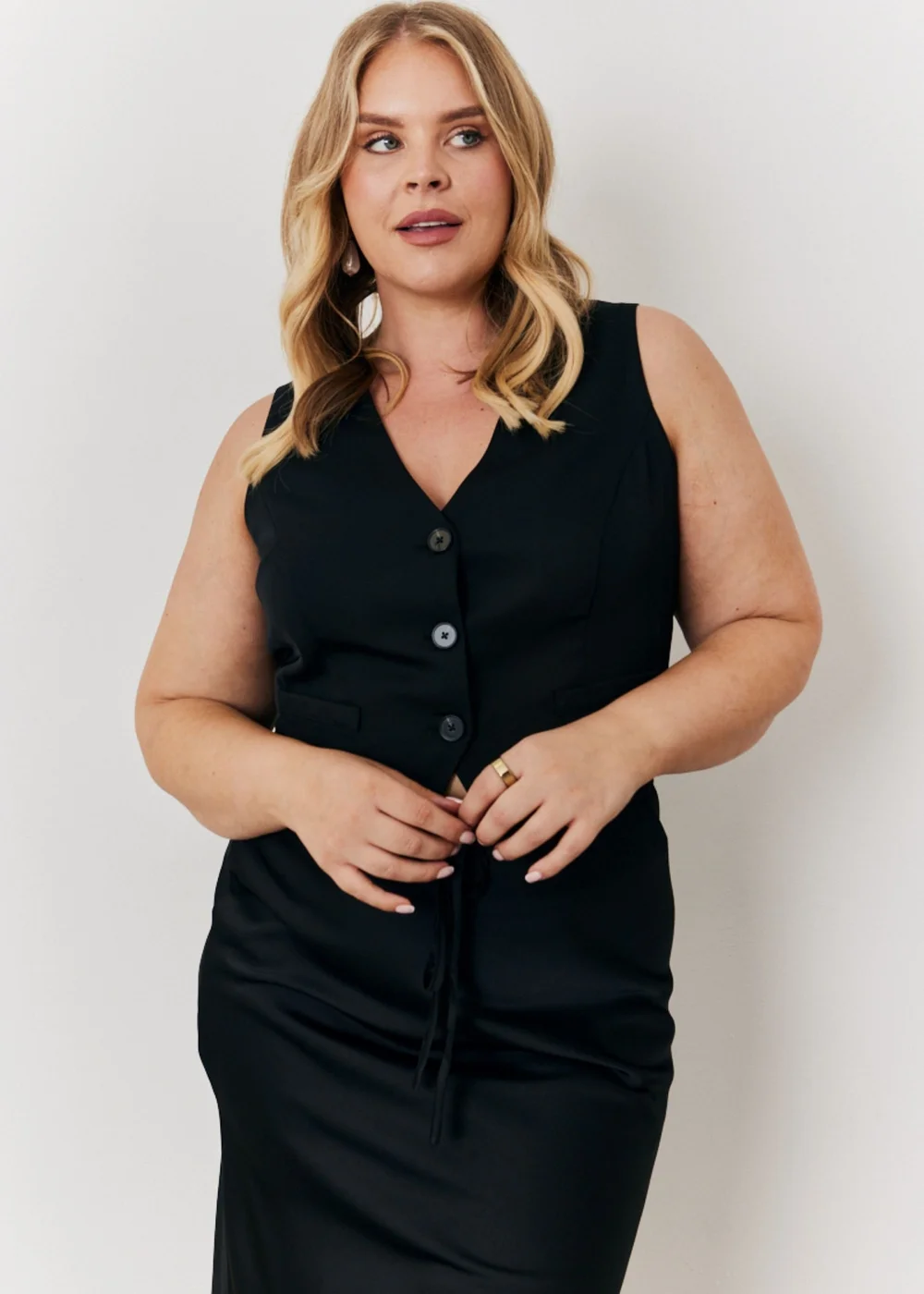In The Style Jac Jossa Black Tailored Waistcoat - 8 Image 5