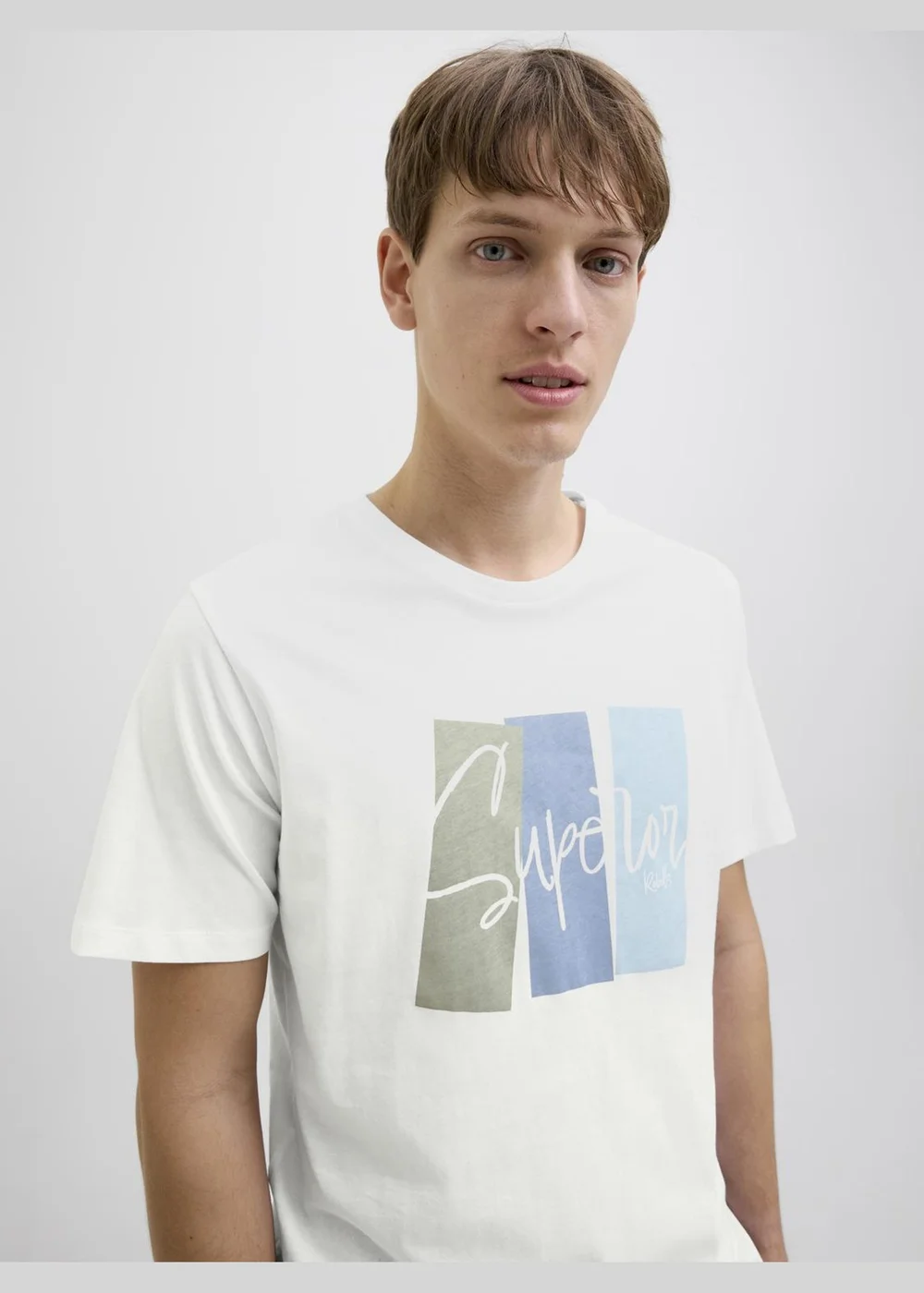 JJ Rebel White Noah T-Shirt - S Image 3