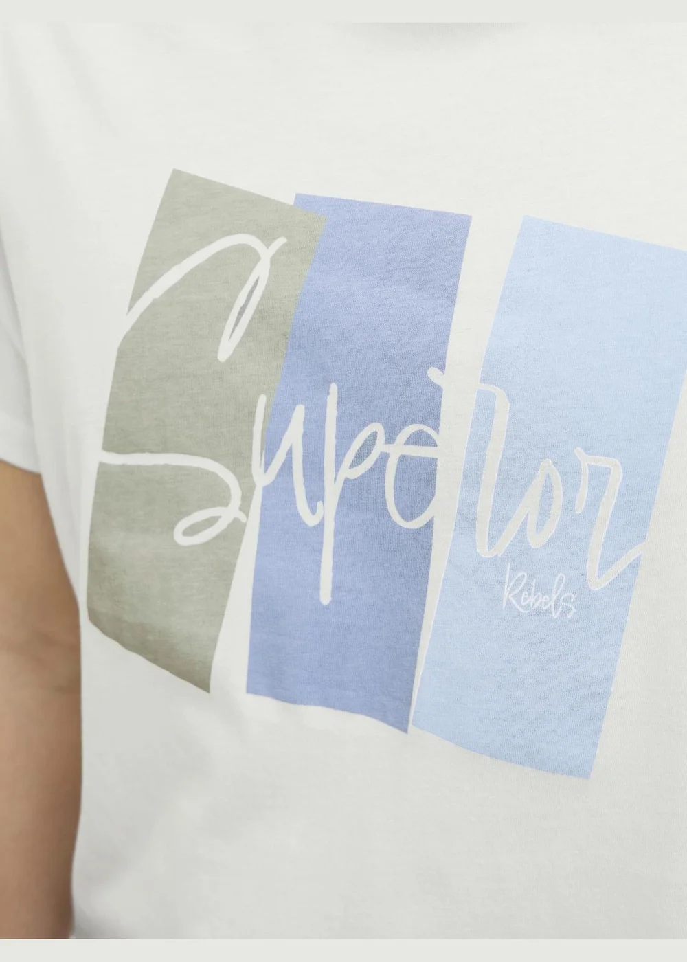 JJ Rebel White Noah T-Shirt - S Image 7