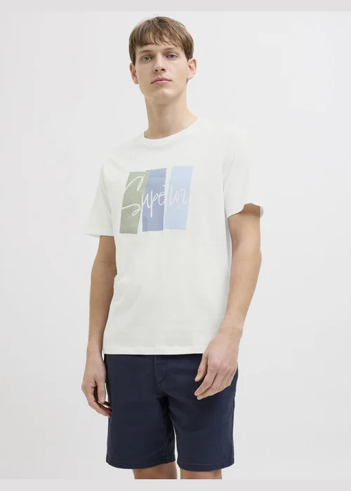 JJ Rebel White Noah T-Shirt - S Image 1