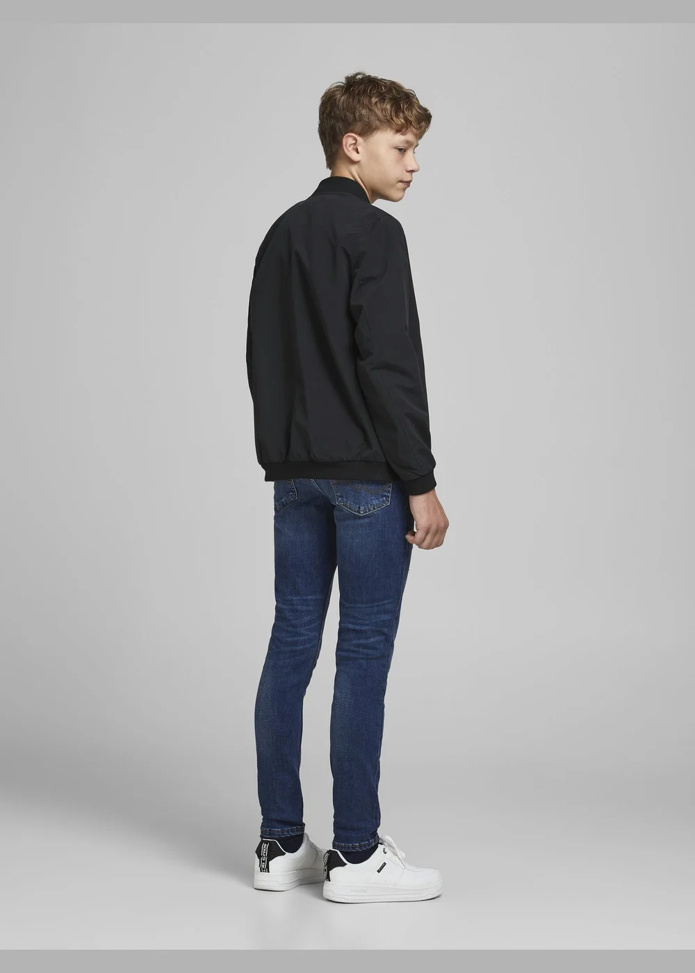 Jack & Jones Kids Black Rush Bomber Jacket (8-16yrs) - 8 Yrs Image 2