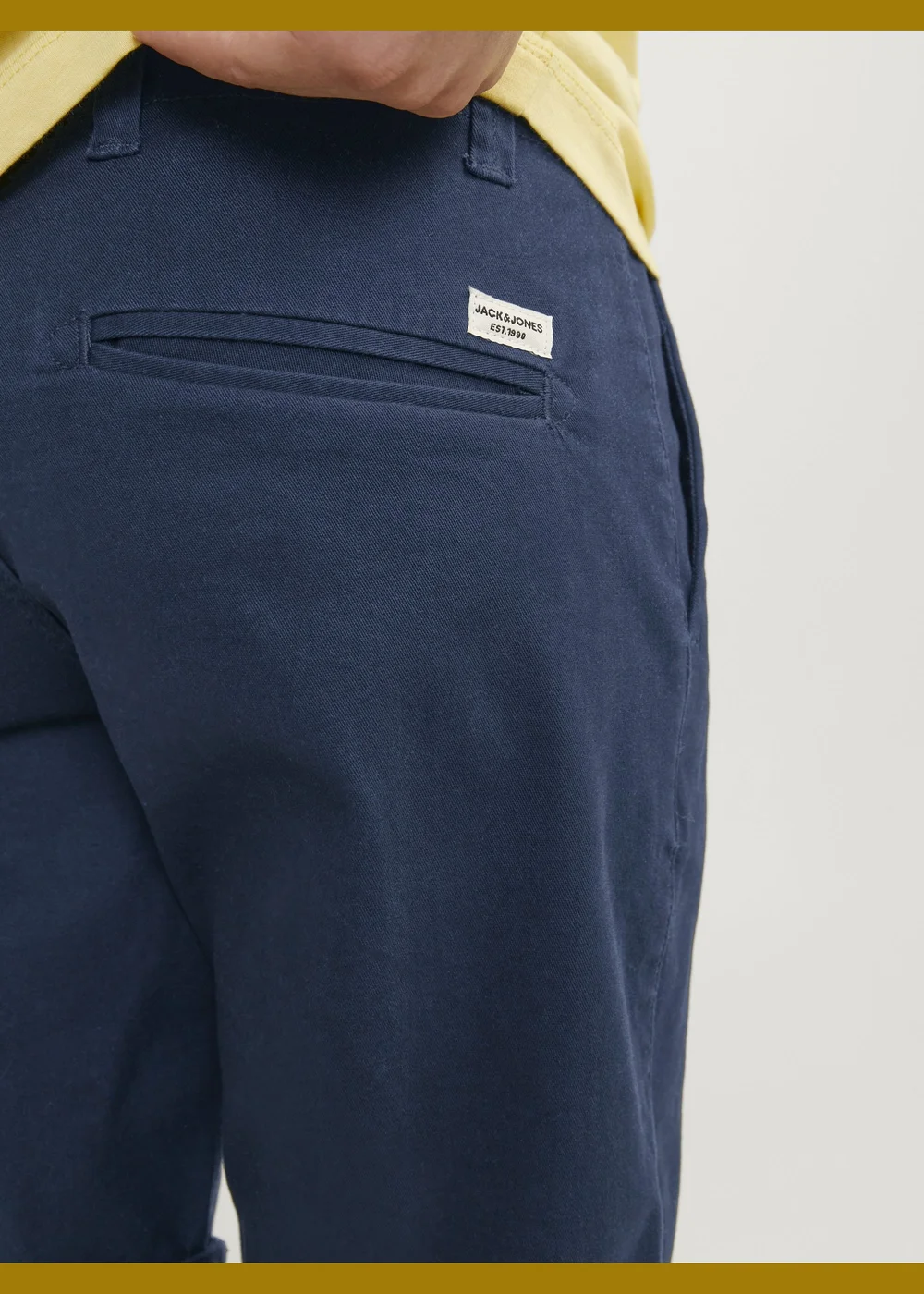 Jack & Jones Navy Chino Shorts (8-16yrs) - Age 12 Years Image 5