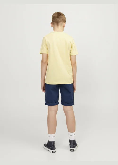 Jack & Jones Navy Chino Shorts (8-16yrs) - Age 12 Years Image 2