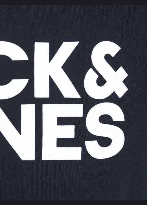 Jack & Jones Kids Navy Logo T-Shirt (8-16yrs) - 8 Yrs Image 6