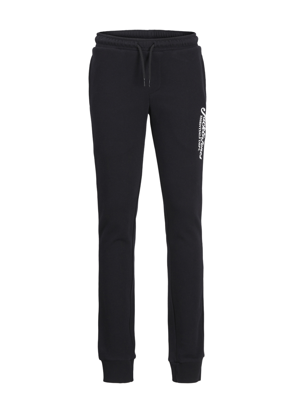 Jack & Jones Black Slogan Jogging Bottoms (8-16yrs) - 8 Yrs Image 6