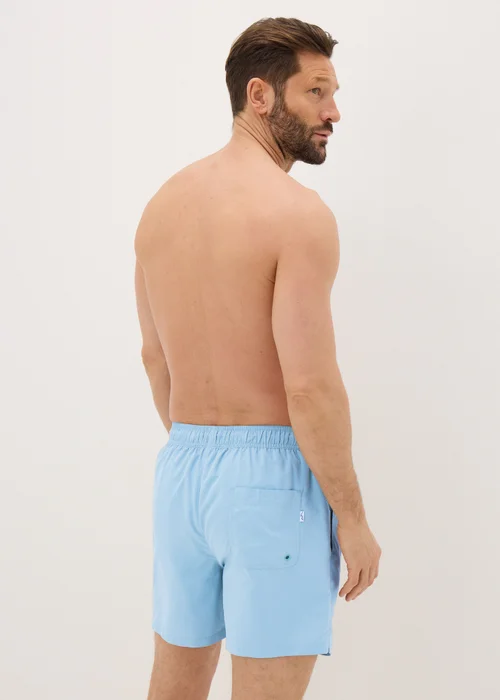 Light Blue Regular Swim Shorts - XS Image 2