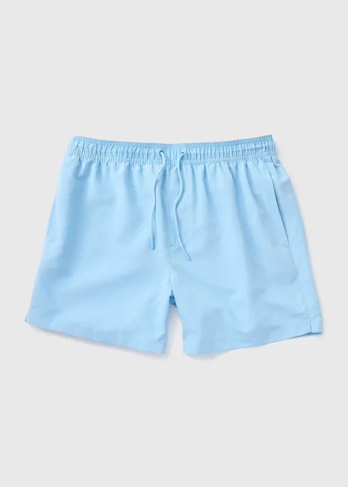 Light Blue Regular Swim Shorts - XS Image 3