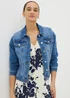 Blue Mid Wash Stretch Denim Jacket - 8 Image 1
