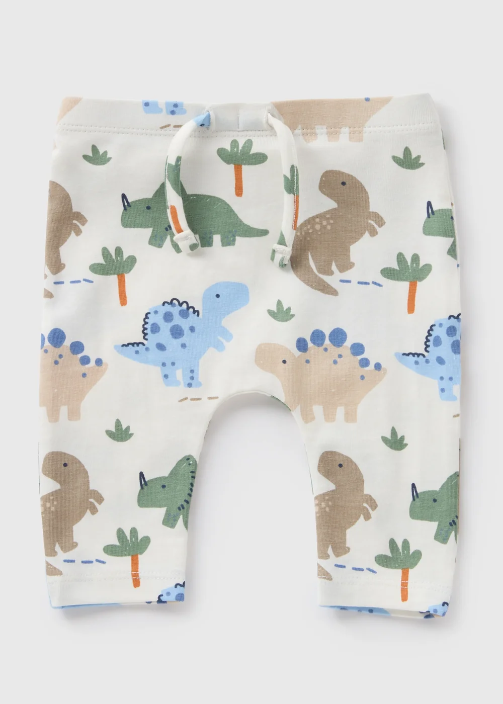 Baby Multicolour Dino Leggings (Newborn-23mths) - 9-12 months Image 1