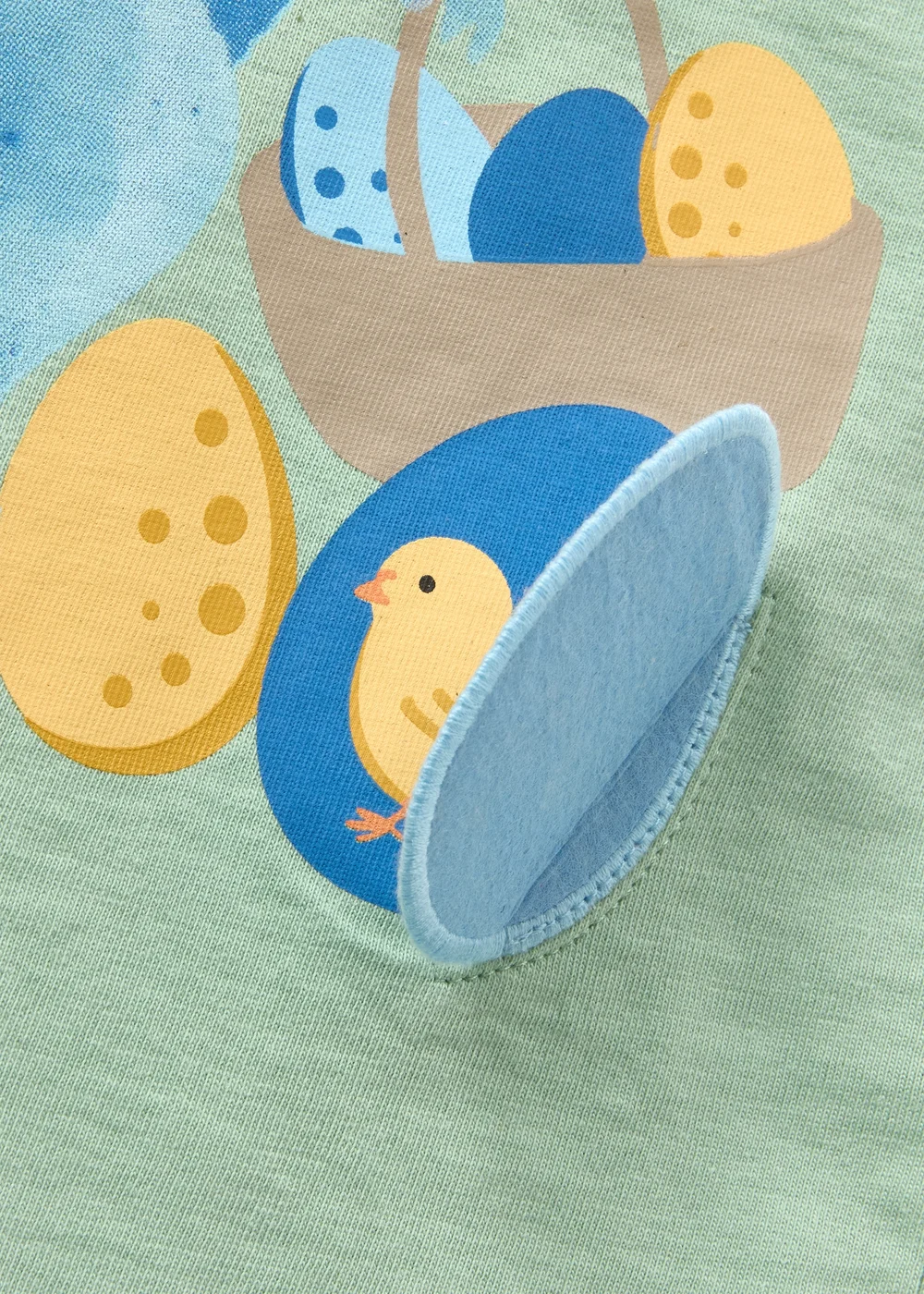 Boys Green Easter Dino T-Shirt (1-7yrs) - 1-1.5 Yrs Image 2