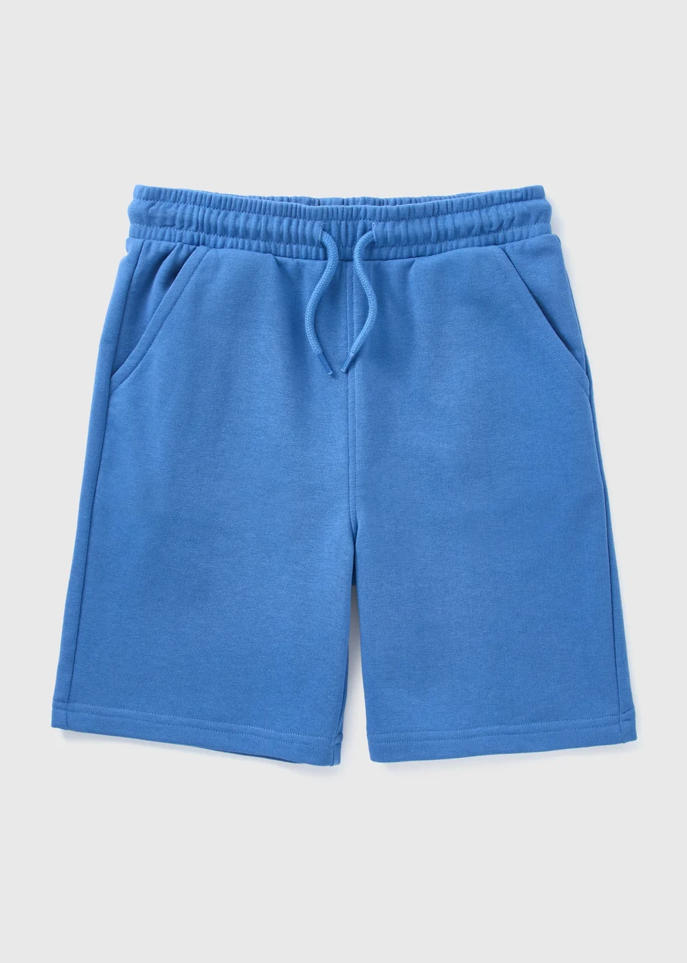 Boys Blue Jogger Shorts (7-15yrs) - 8 Yrs Image 1