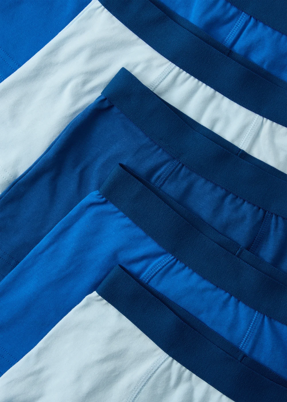 5 Pack Boys Blue Trunks (2-16yrs) - 2-3 Yrs Image 1