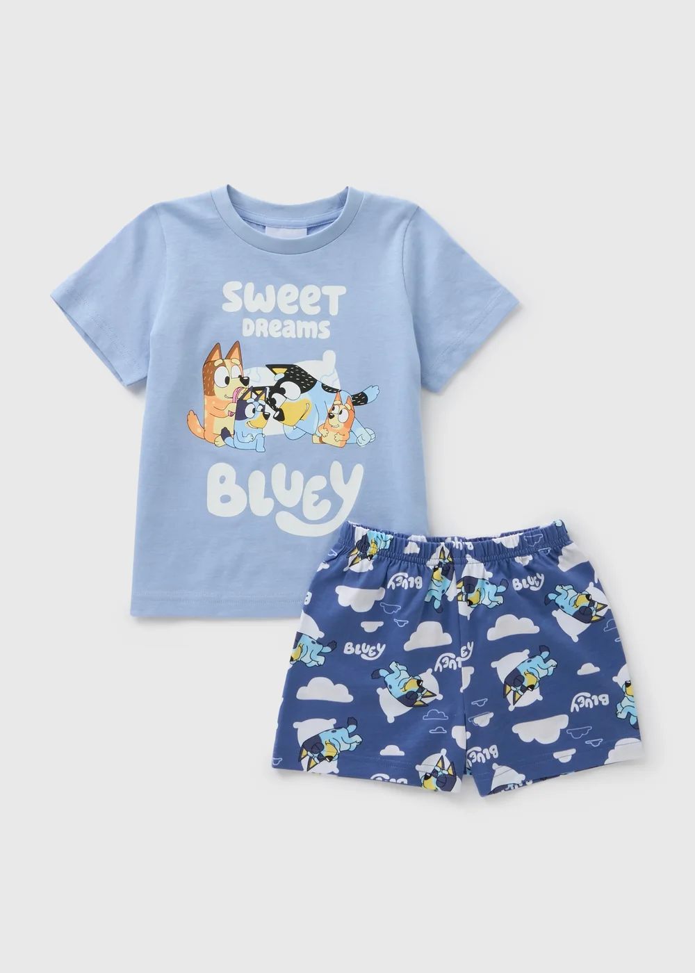 Bluey Boys Blue Pyjama Set (1-7yrs) - Age 2 - 3 Years Image 1