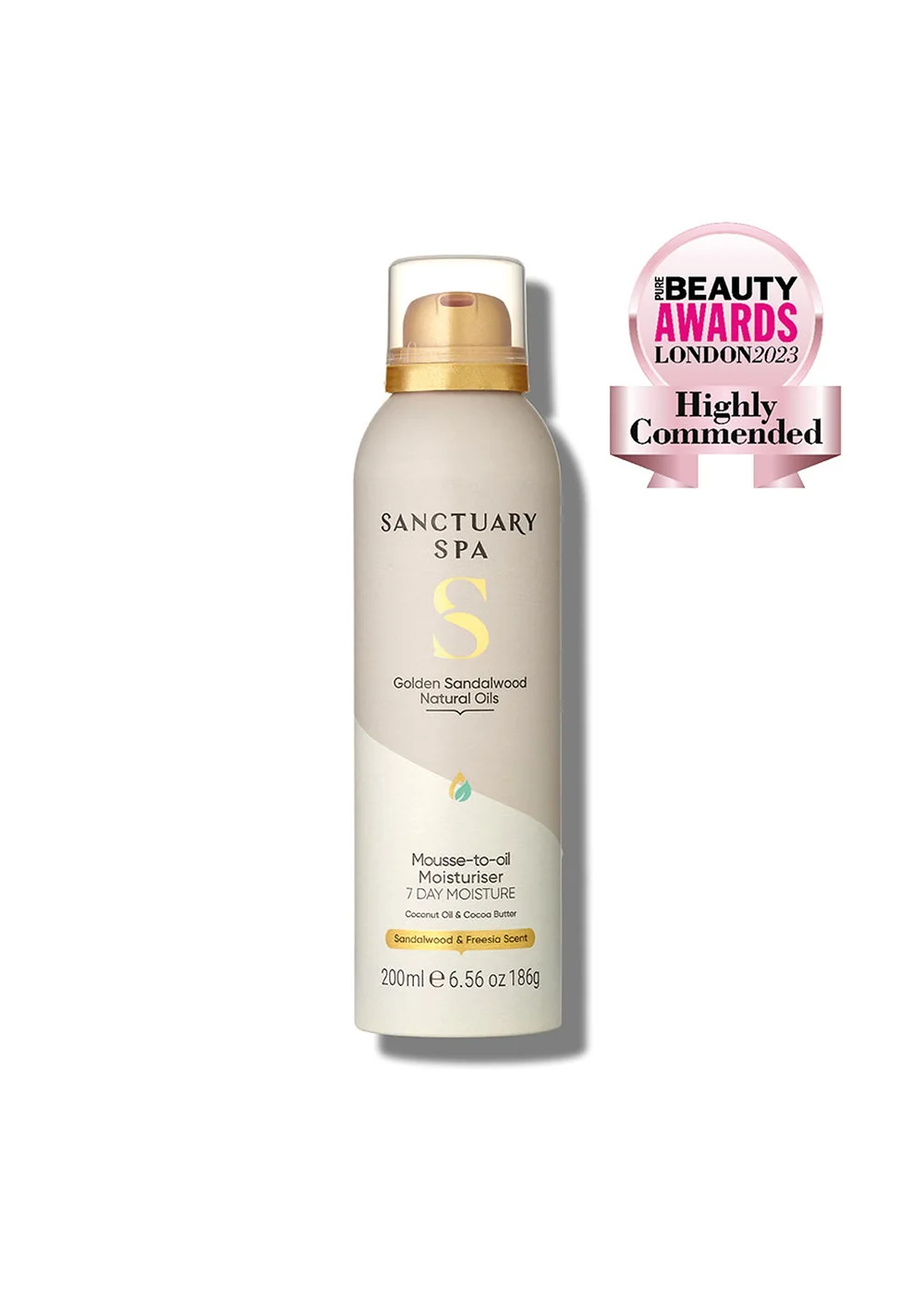 Sanctuary Spa Sandalwood Mousse Moisturiser - One Size Image 1