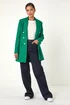 Roman Green Tailored Longline Boucle Jacket - 16 Image 4