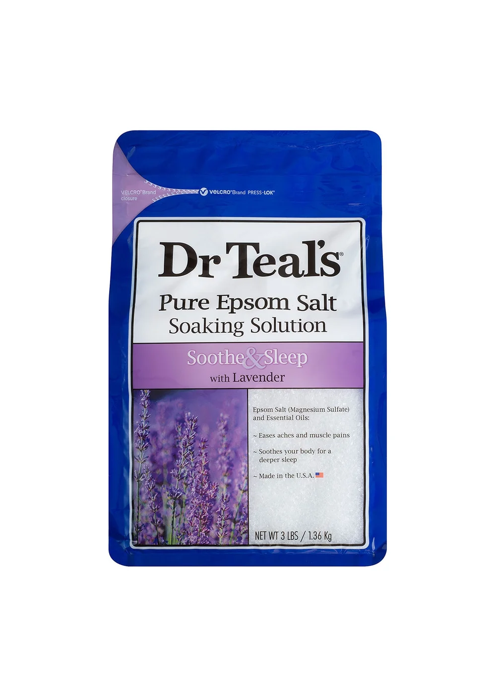 Dr Teals Epsom Salt Soothe (1 x 1.36kg) - One Size Image 1