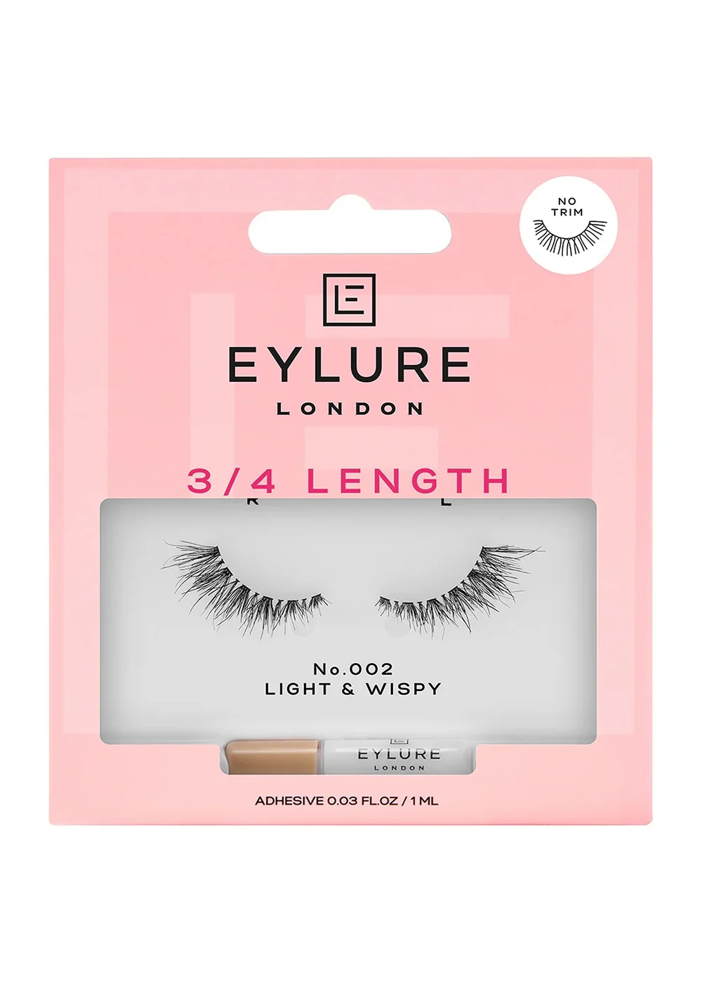 Eyelure Fluttery Light 3/4 No. 002 - One Size Image 1