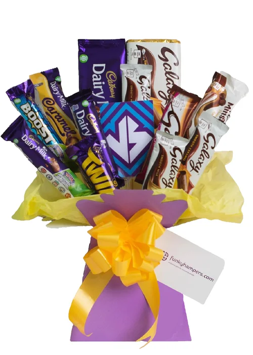 Funky Hampers Galaxy vs Cadbury Chocolate Bouquet - No Size Image 1