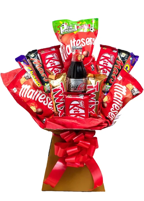 Funky Hampers Coke And Chocolate Bouquet - No Size Image 1