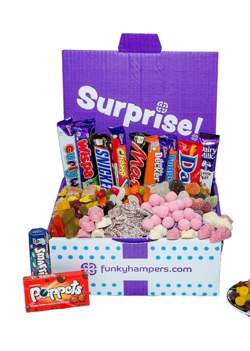 Funky Hampers Sweet Chocolate Tuck Box - No Size Image 1