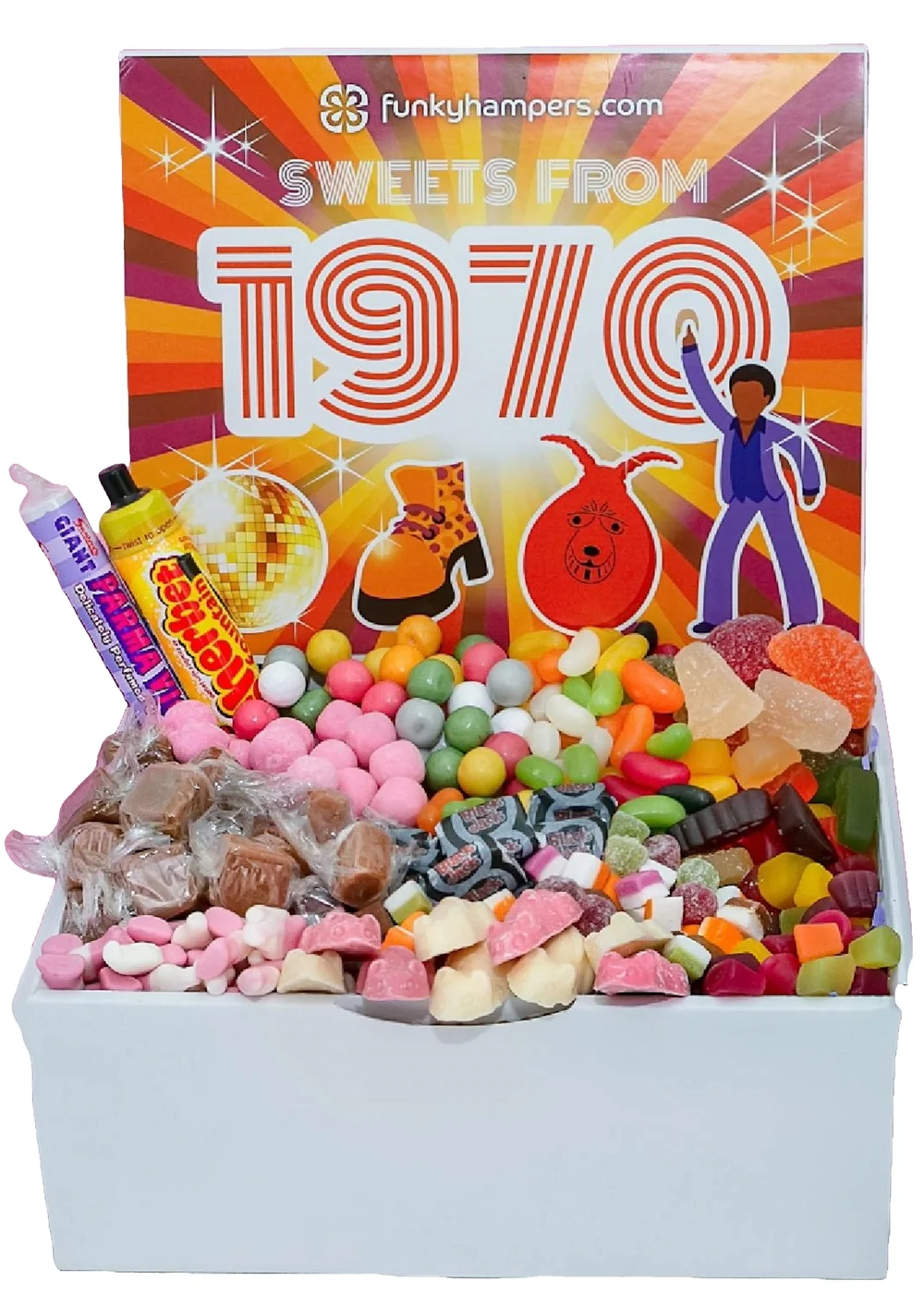 Funky Hampers Sweets Of The 1970's - No Size Image 1