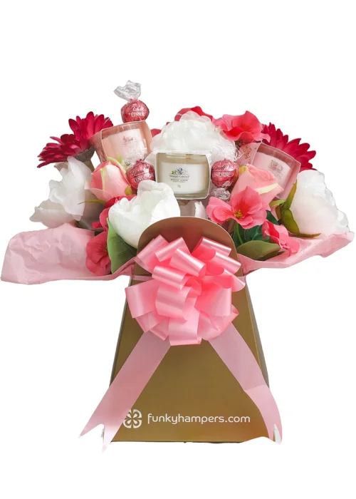Funky Hampers Pretty In Pink Bouquet - No Size Image 1