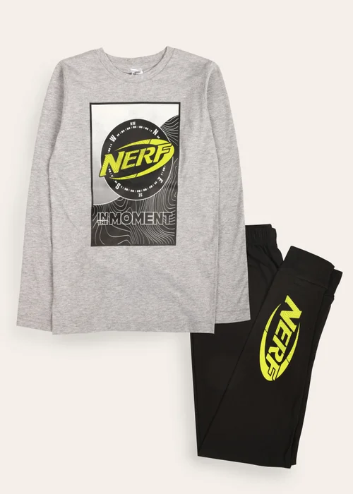 Nerf Boys Pyjama Set - Age 7-8 Years Image 1