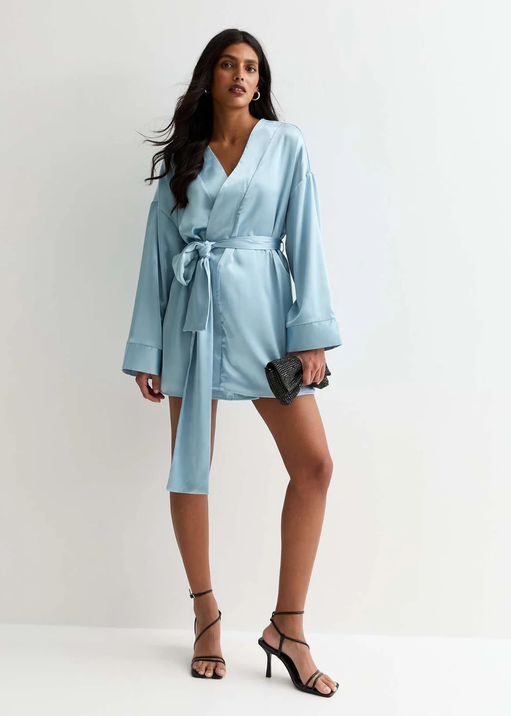 satin tie side dress Women's Off Shoulder Satin Side Tie Midi Dress, Rust