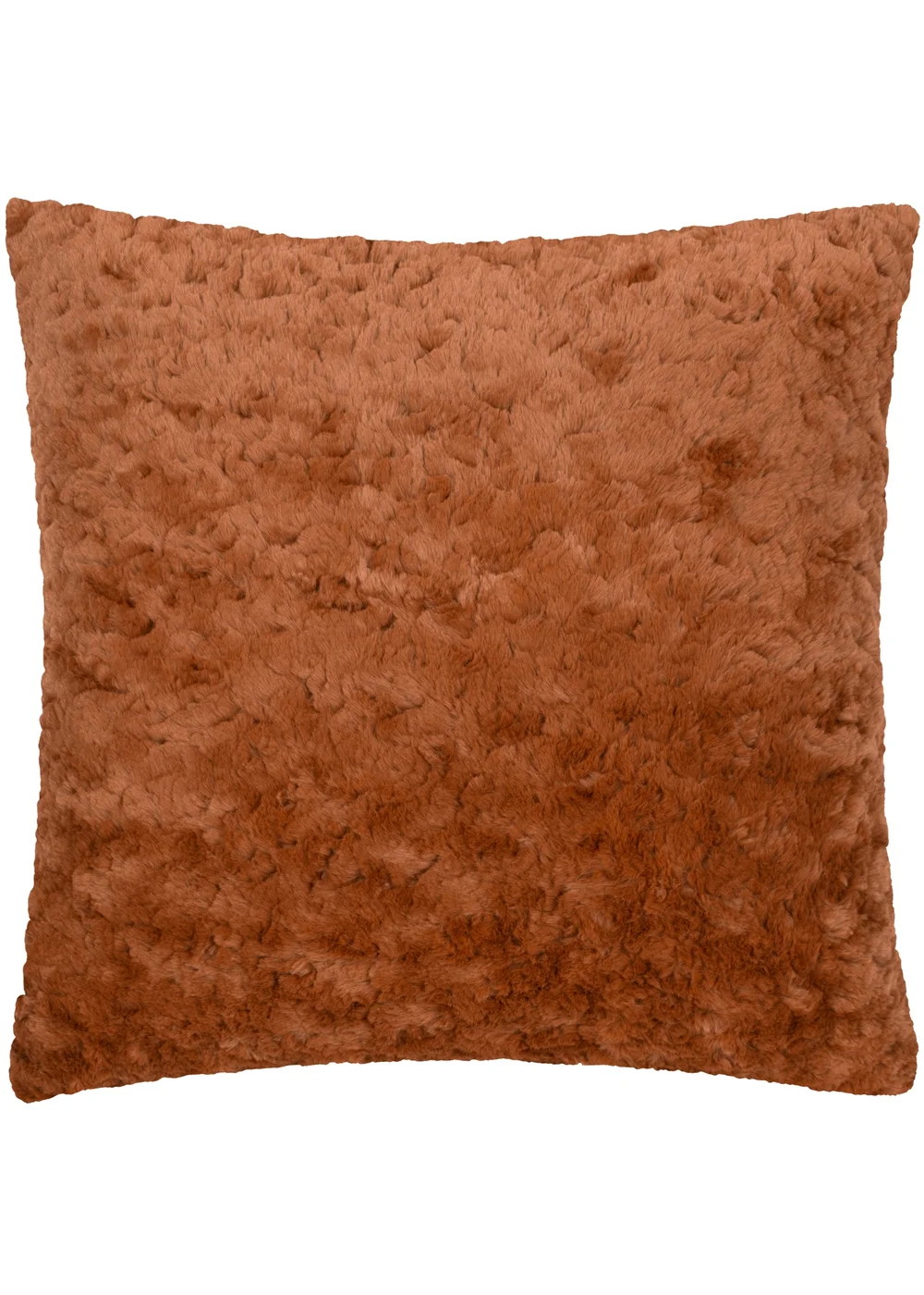 furn. Megeve Mottled Faux Fur Filled Cushion (55cm x 55cm) - 55 x 55cm Image 1