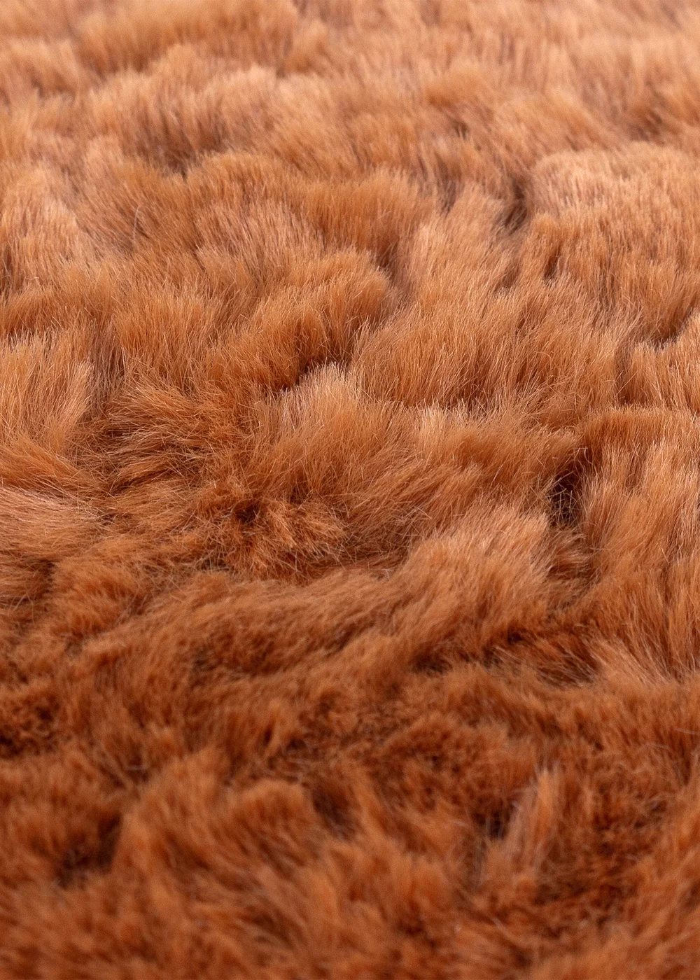 furn. Megeve Mottled Faux Fur Filled Cushion (55cm x 55cm) - 55 x 55cm Image 3